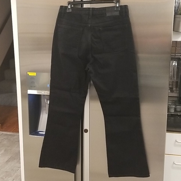 💕SANDRO💕 Rudolphe High Waist Flared Leg Jeans ~ Black 42 EU NWT - Picture 9 of 16